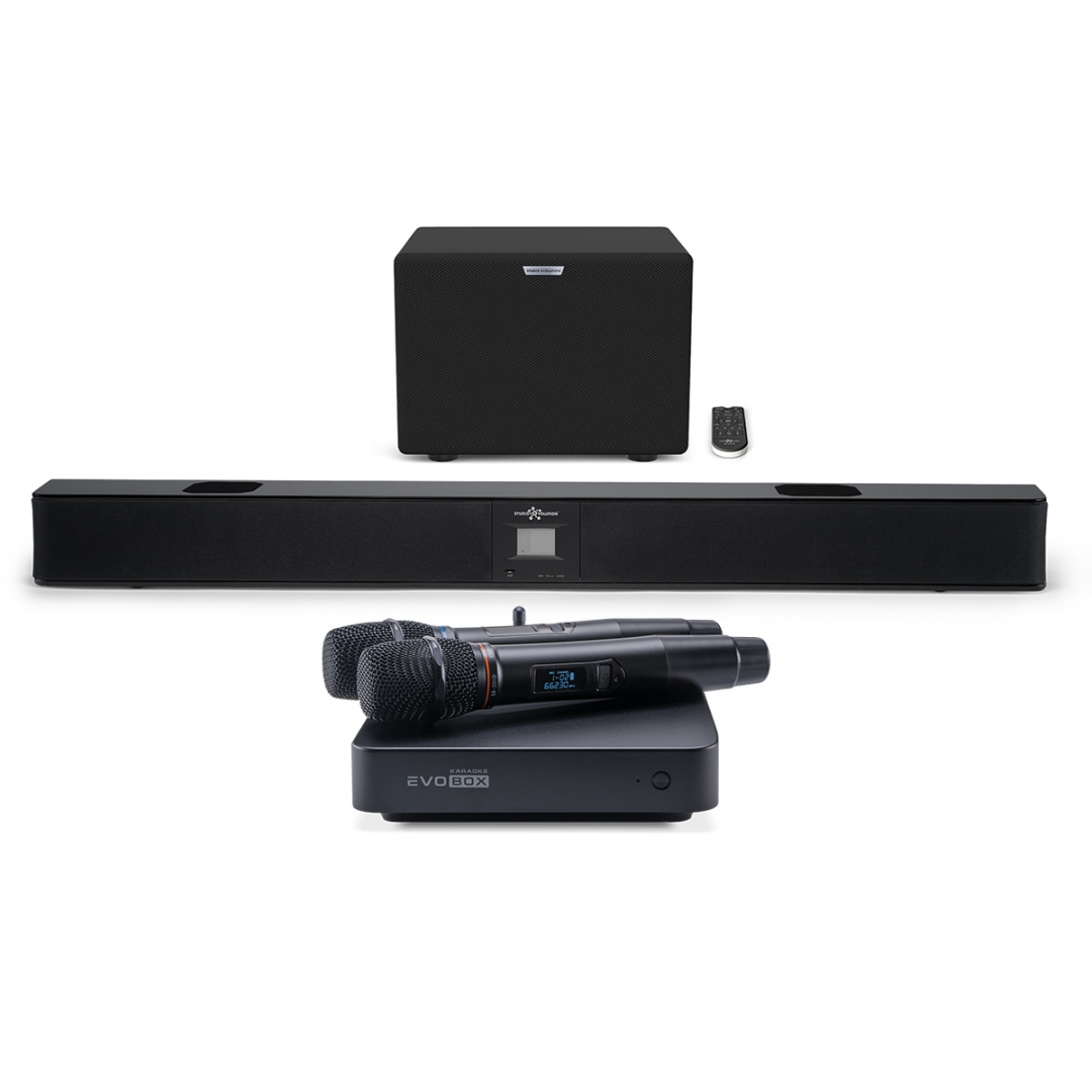 караоке-комплект EVOBOX Plus + EvoSound Bar (саундбар с караоке) в Хакасии
