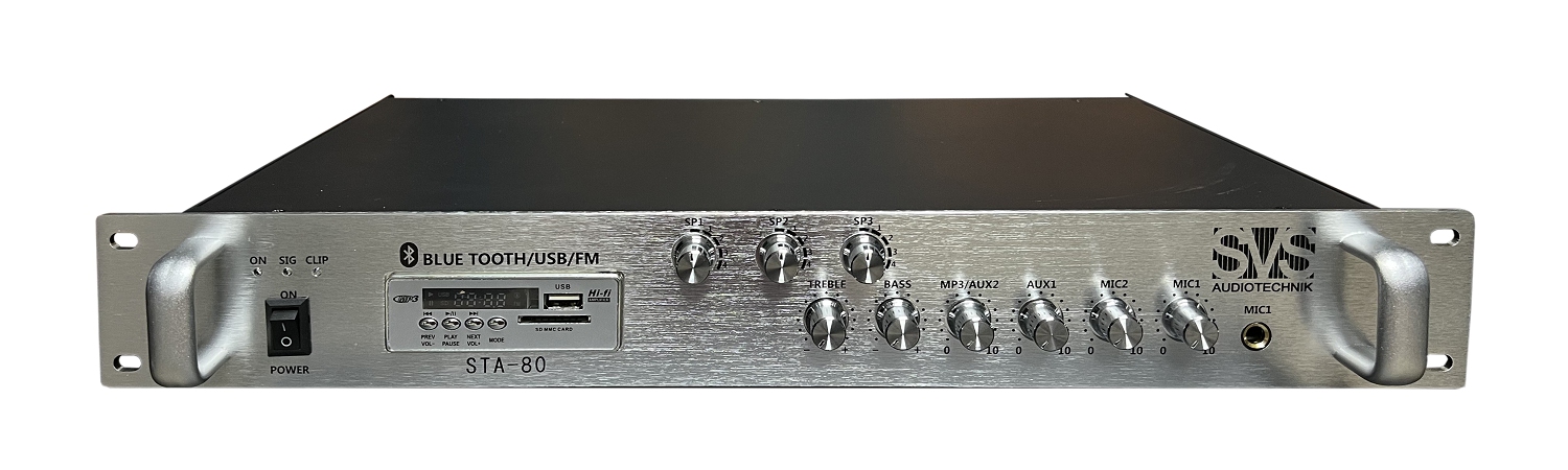 SVS Audiotechnik STA-80 Микшер-усилитель для систем Public Address в Хакасии